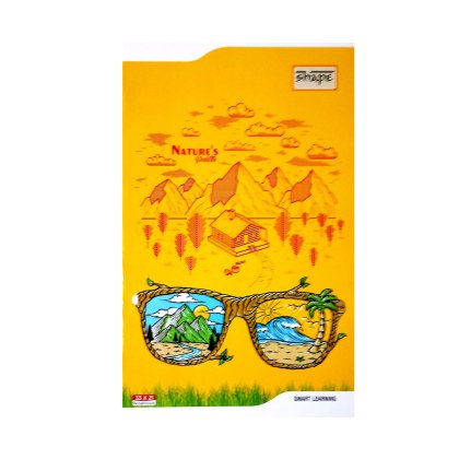Shape Long Unruled Note 160P