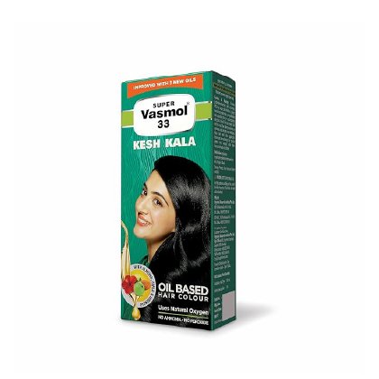 Super Vasmol 33 Kesh Kala 75Ml