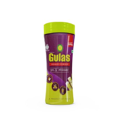 Gulas Jaggery Powder Jar 500Gm