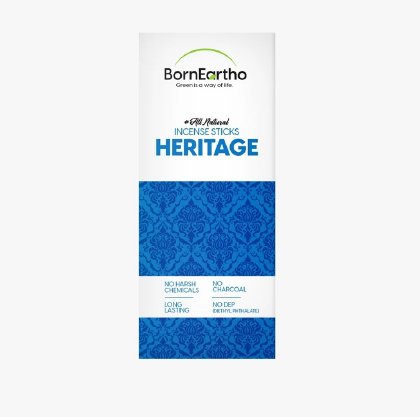 BornEartho Incense Sticks Heritage 120G