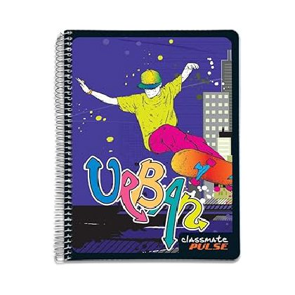 Classmate Pulse Single Line Spiral Note 180P