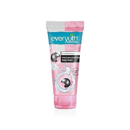 Everyuth Pink Clay & Charcoal Face Wash 50G
