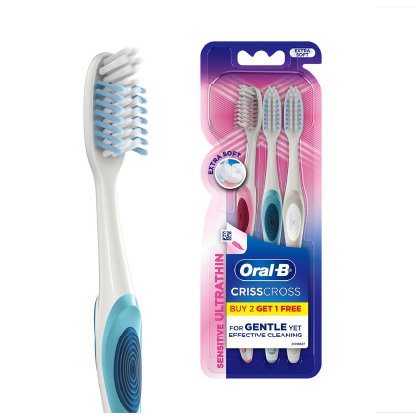 Oral-B Crisscross Sensitive Ultrathin Brushes 3N