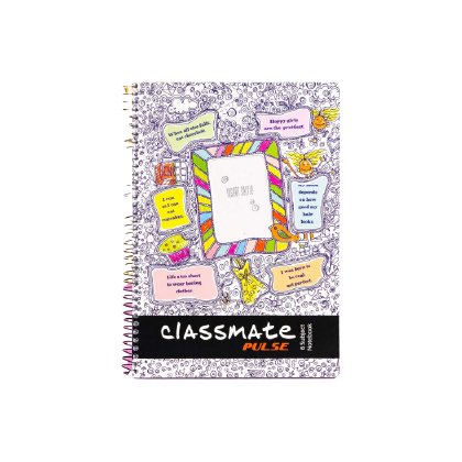 Classmate Pulse 6 Subject Single Line 302P