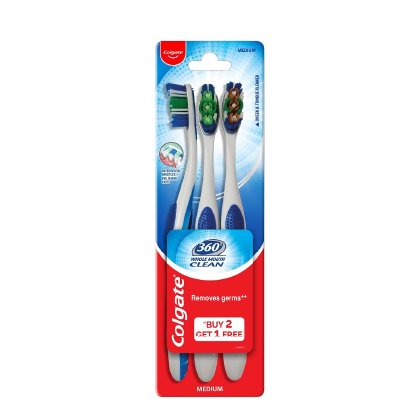 Colgate 360 Whole Mouth Clean Medium Brush 3N