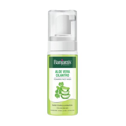Banjaras Aloe Vera Cilantro Face Wash 150Ml