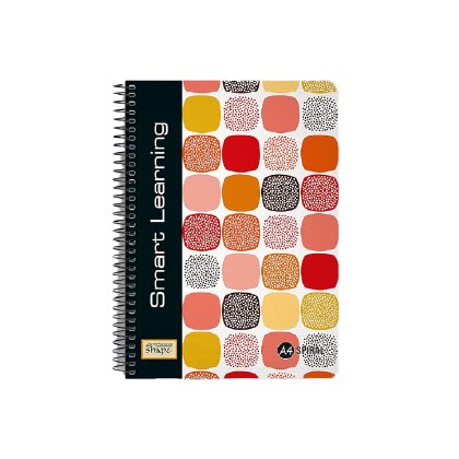 Shape A4 Spiral 6Subject Note 400P