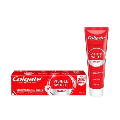 Colgate Visible White Toothpaste 120G