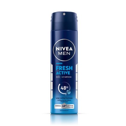 Nivea Men Fresh Active 48H Spray 150Ml