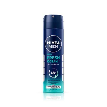 Nivea Men Fresh Ocean 48H Spray 150Ml