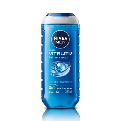 Nivea Men Vitality Shower Gel 250Ml