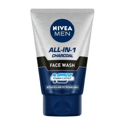 Nivea Men All-In-1 Charcoal Face Wash 100G