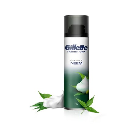 Gillette Neem Shaving Foam 196G