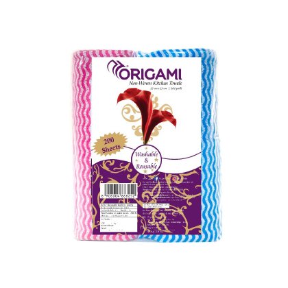 Origami Washable & Reusable Kitchen Towel Roll 200Sheets