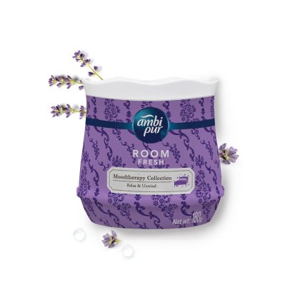 Ambipur Room Fresh Relax & Unwind Moodtheraphy Lavender 180G