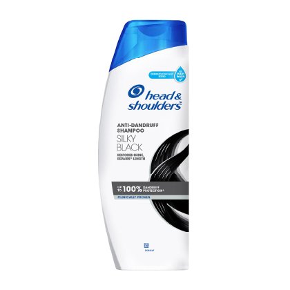 Head & Shoulders Silky Black Shampoo 340Ml