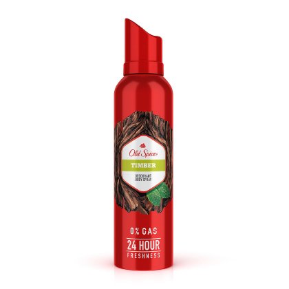 Old Spice Timber Body Spray 140Ml