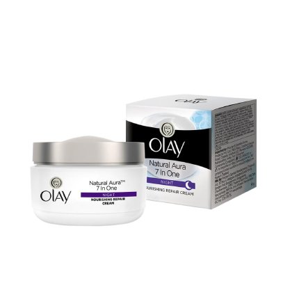 Olay Natural Aura 7In One Night Cream 50G