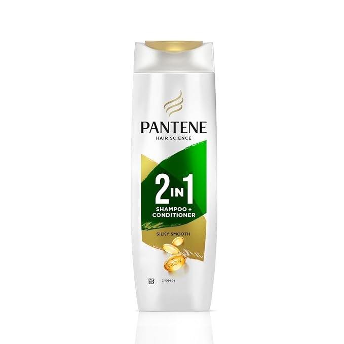 Pantene 2In1 Silky Smooth Care Shampoo 180Ml