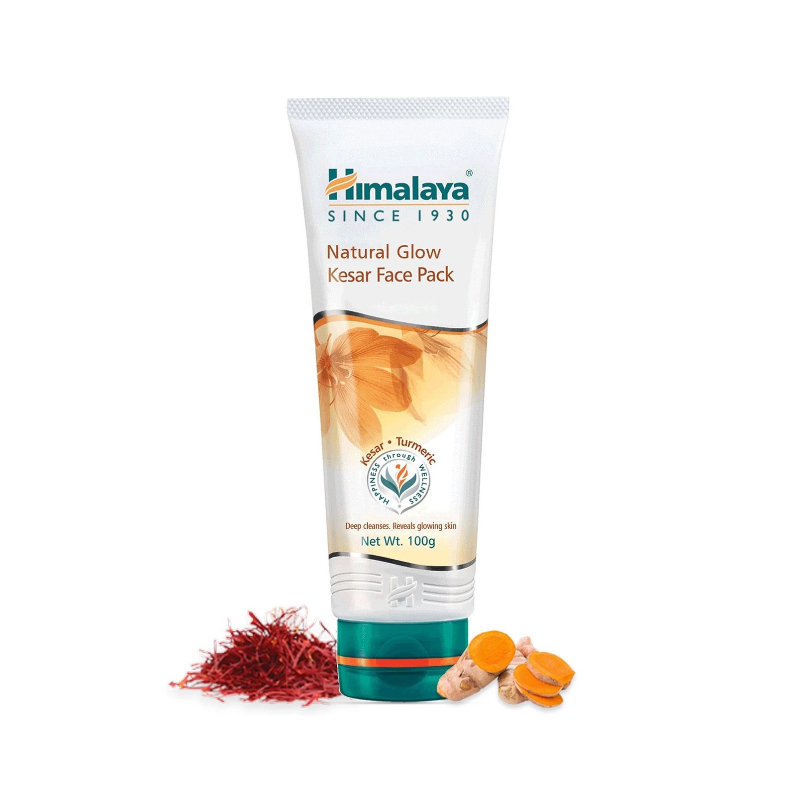 Himalaya Natural Glow Kesar Turmeric Face Wash 50Gm