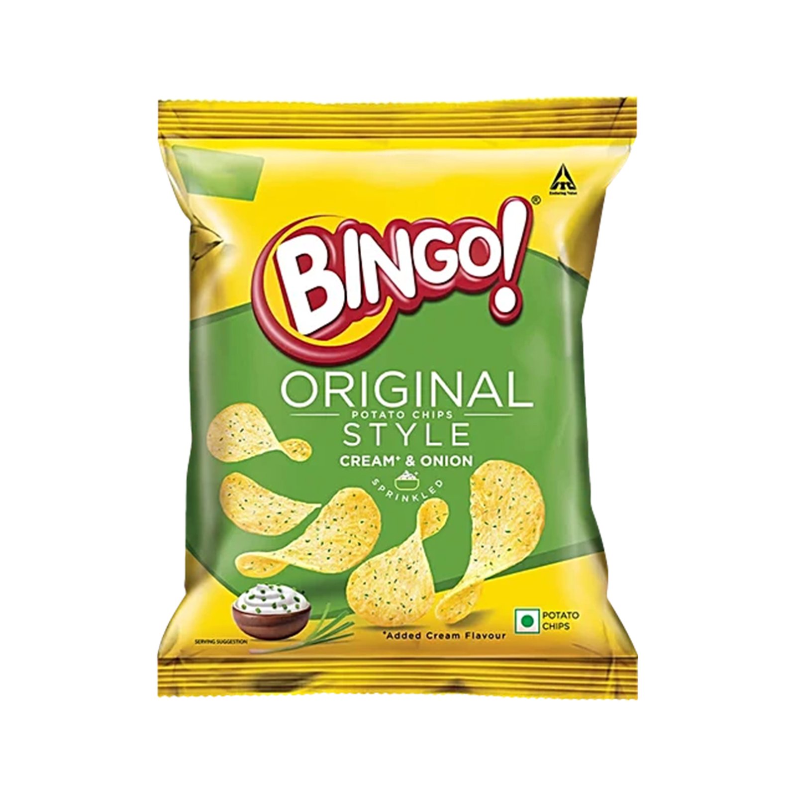 Bingo Original Style Cream & Onion 21G