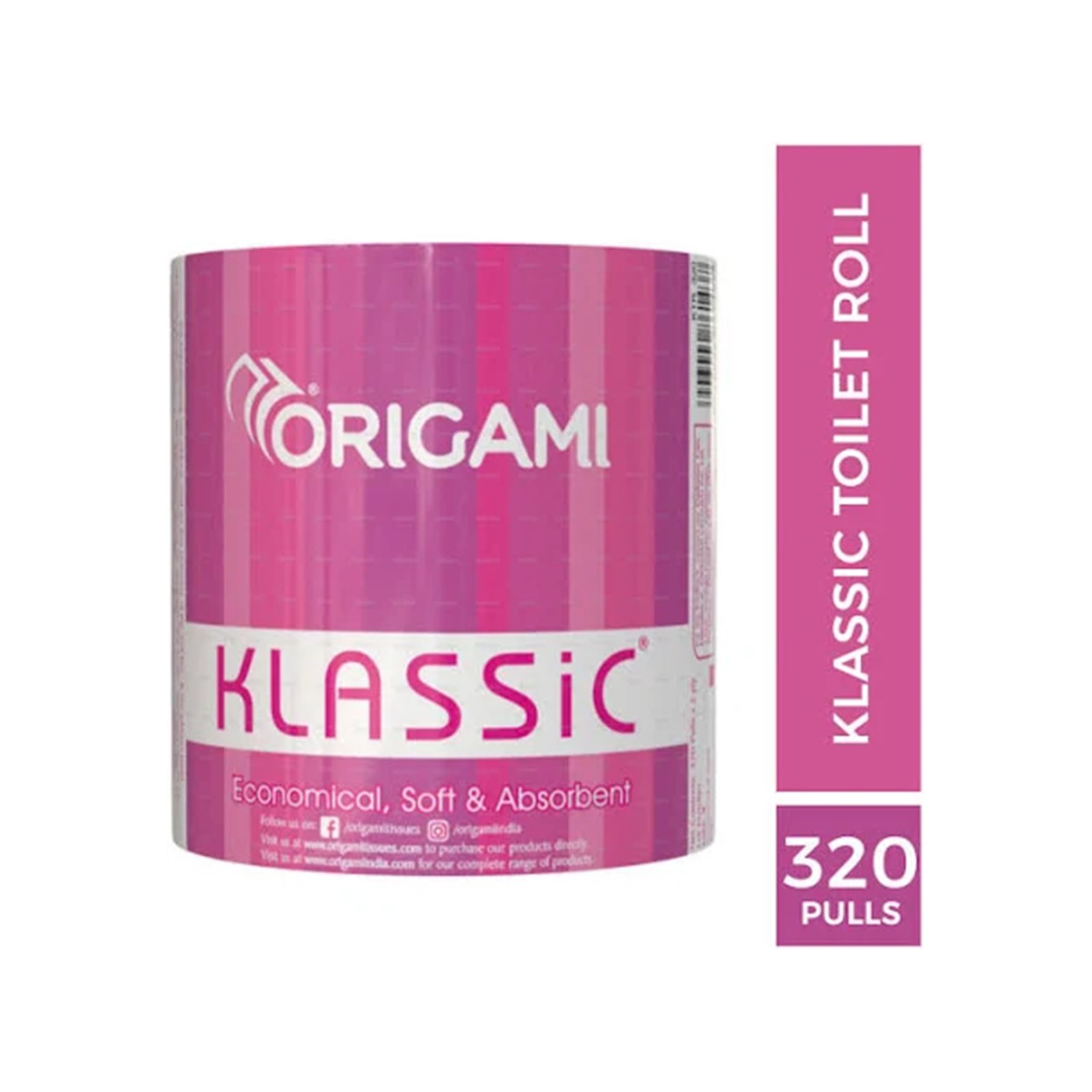 Origami Klassic Toilet Tissues Roll 320N