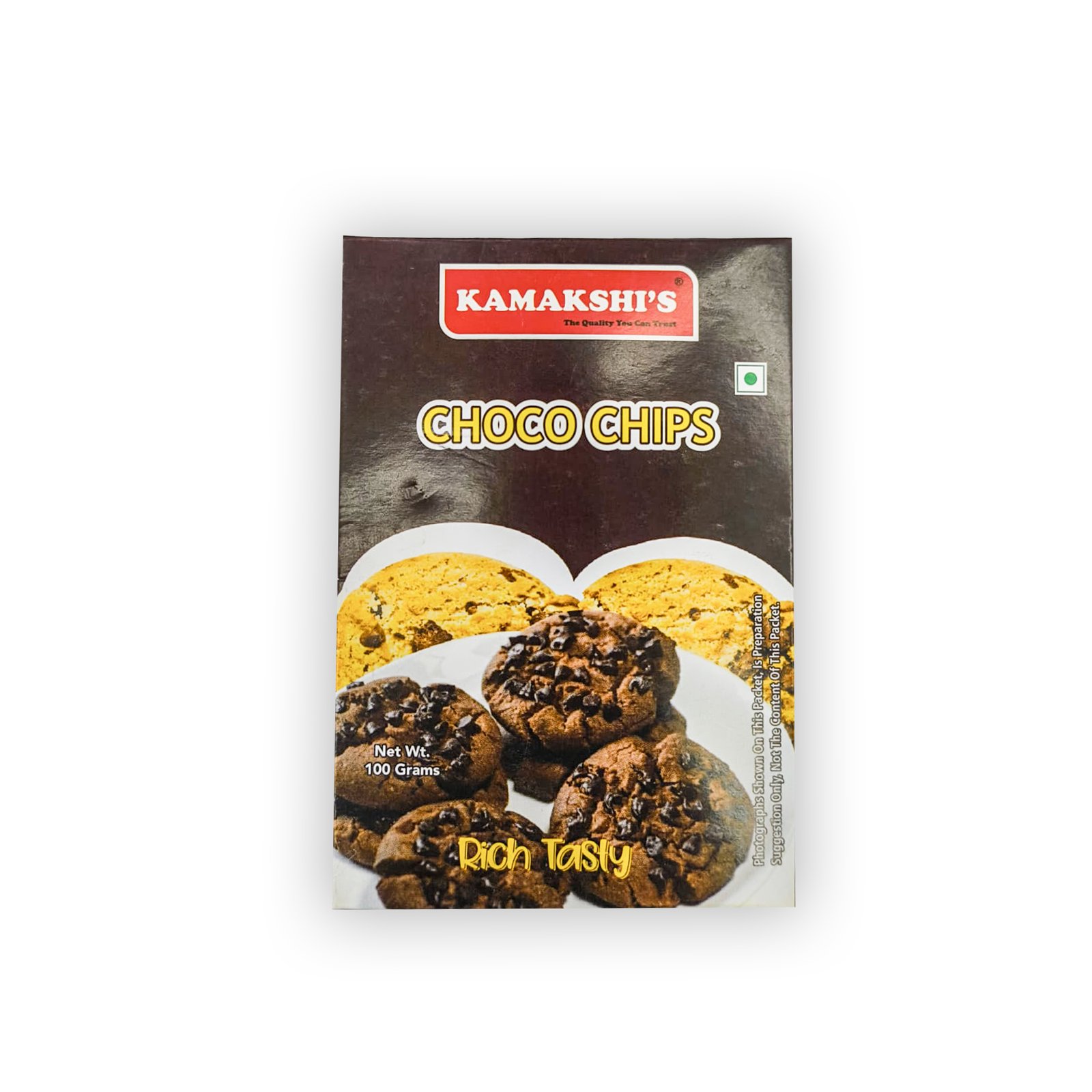 Kamakshis Choco Chips 100G