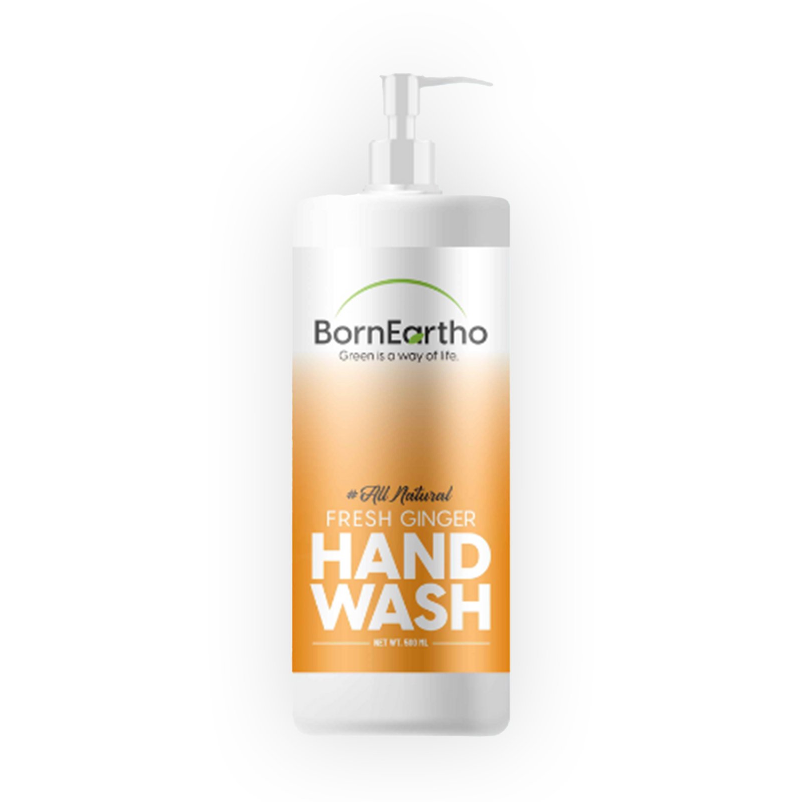 BornEartho Fresh Ginger Hand Wash 500Ml