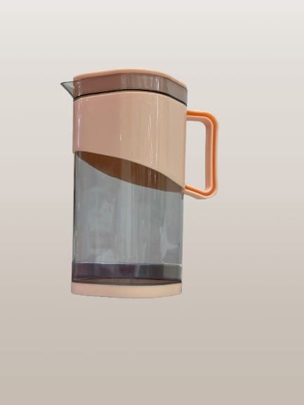 Leakproof Water Jug with Handle – Transparent Storage Pitcher with Lid | Multi-Purpose Juice & Water Container for Home & Fridge