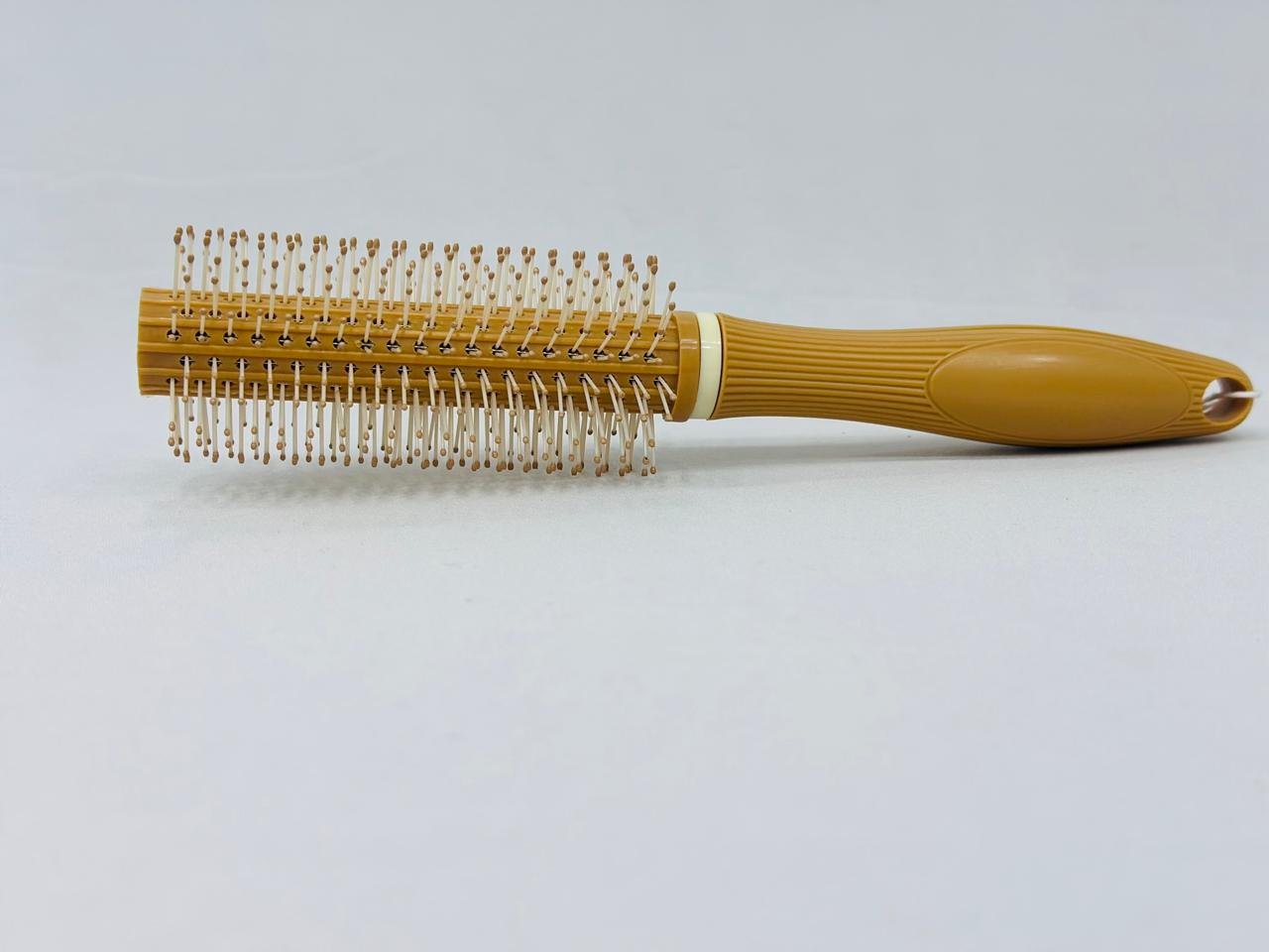 Round Barrel Hair Brush for Blow Drying – Ventilated Styling Brush with Ball-Tip Bristles