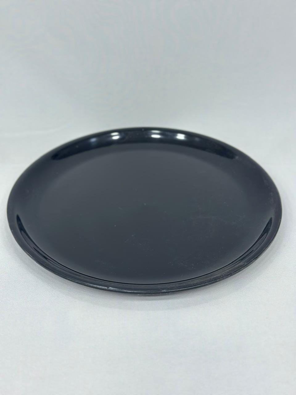 Round Serving Tray Plate – Multipurpose Plastic Food Tray | Durable Kitchen & Dining Serving Plate