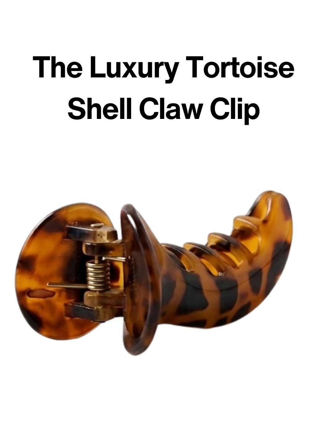 Trendy Leopard Print Hair Claw Clip – Strong Hold Hair Clutcher for Women | Stylish Everyday Hair Accessory