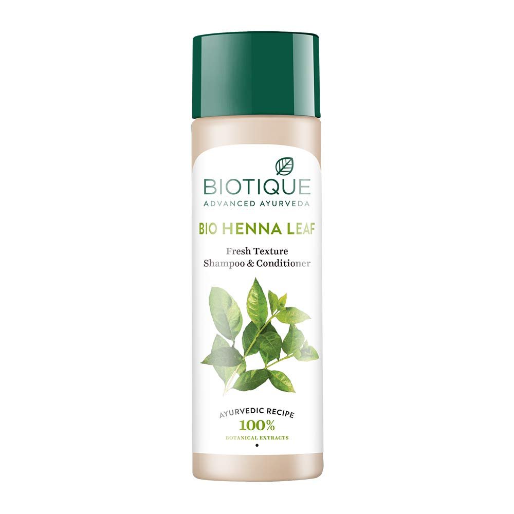 BIOTIQUE FRESH HENNA COLOUR PROTECT SHA&CON 180ML