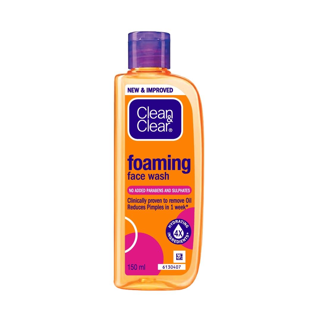 CLEAN & CLEAR FOAMING FACE WASH 150ML