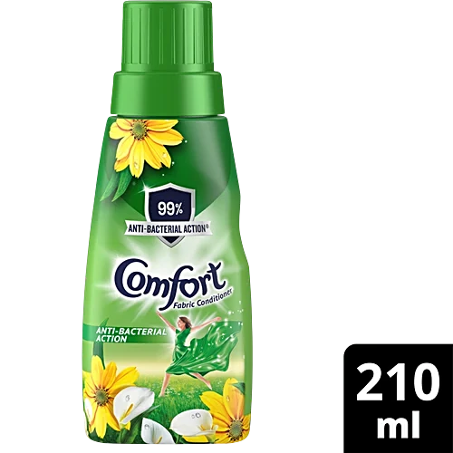 COMFORT ANTI-BACTERIAL FABRIC CONDITIONER 210ML
