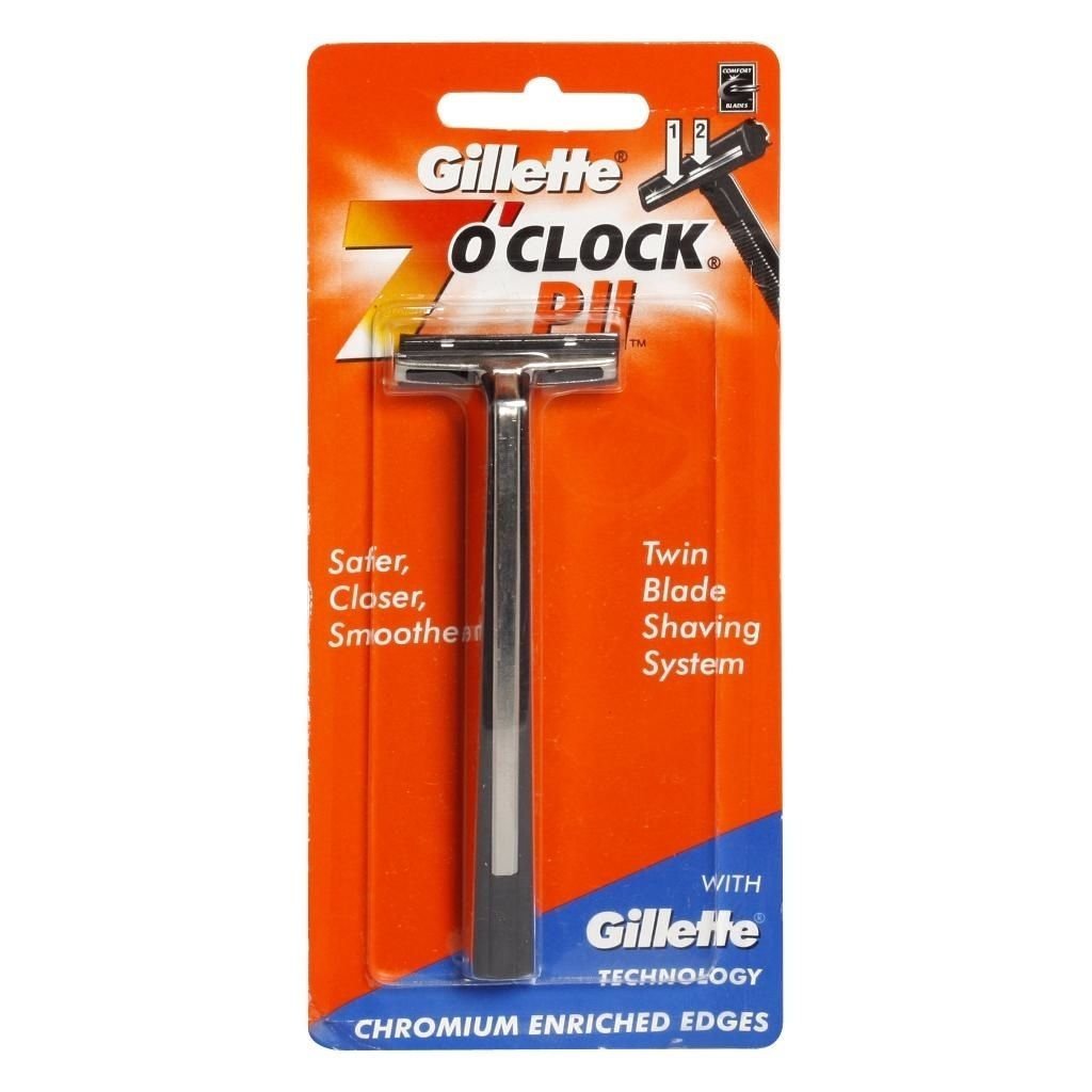 GILLETTE 7 CLOCK PII RAZOR
