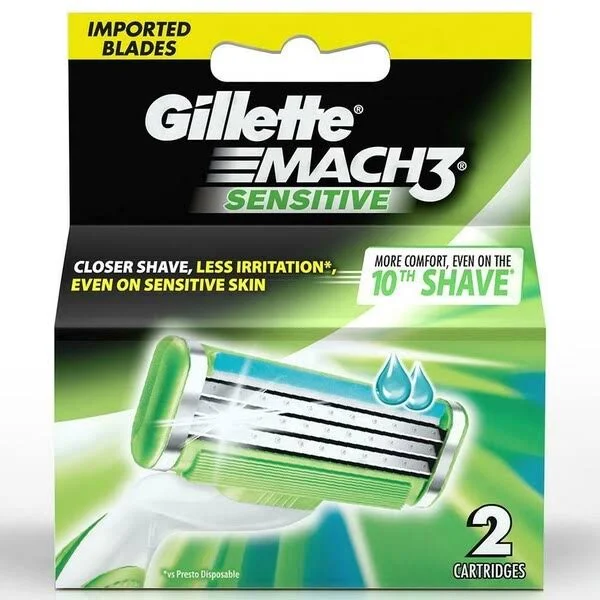 GILLETTE MACH3 SENSITIVE 2N