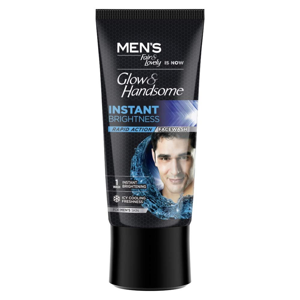 GLOW & HANDSOME INSTANT BRIGHTNESS FACEWASH 50G