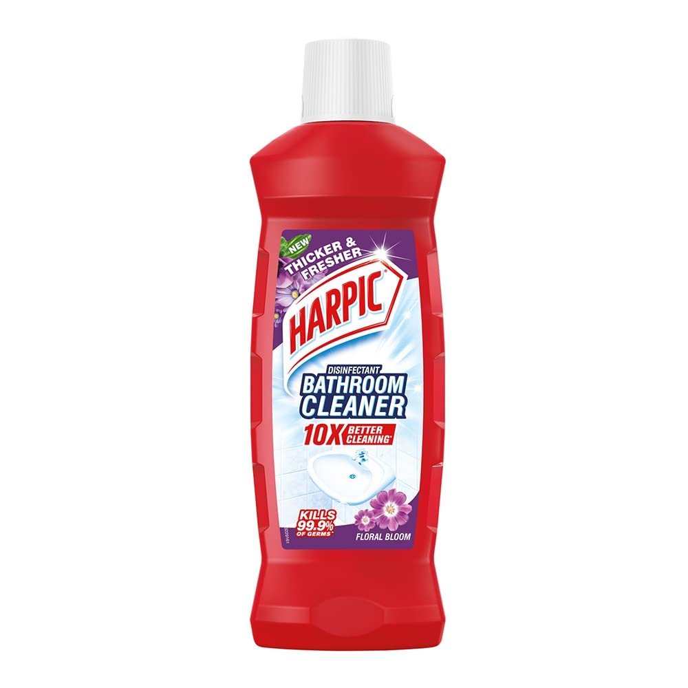 HARPIC FLORAL BLOOM BATHROOM CLEANER 500ML