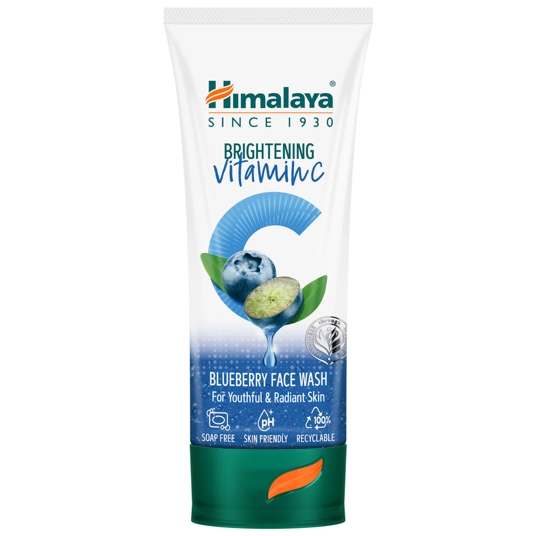 HIMALAYA BRIGHTENING BLUEBERRY FACE WASH 50ML