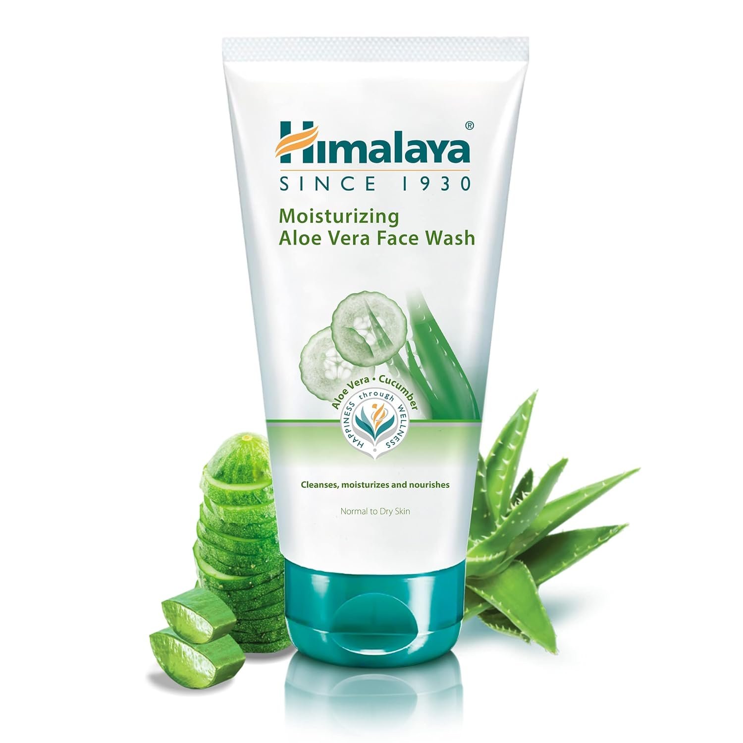 HIMALAYA MOISTURIZING ALOEVERA FACE WASH 100ML