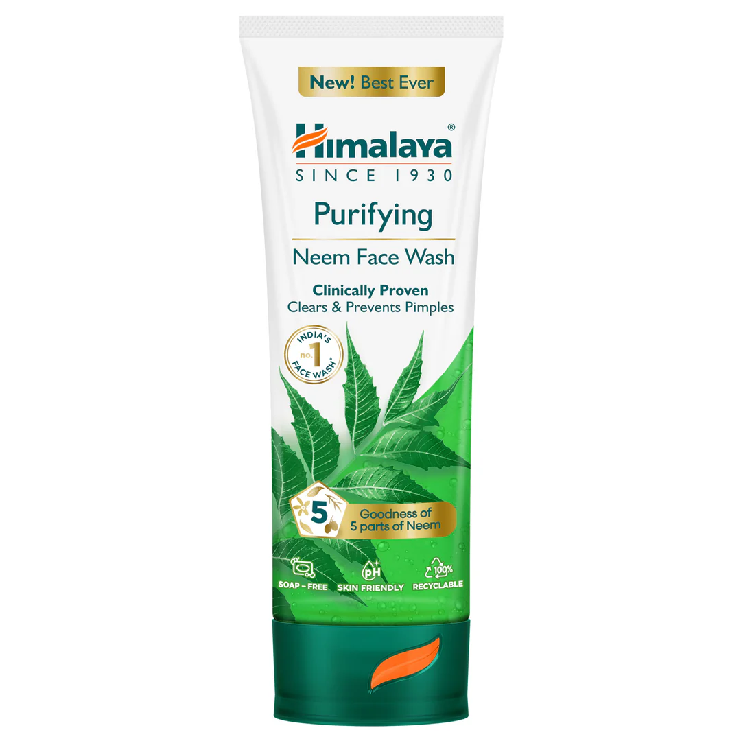 HIMALAYA PURIFYING NEEM FACE WASH 100ML