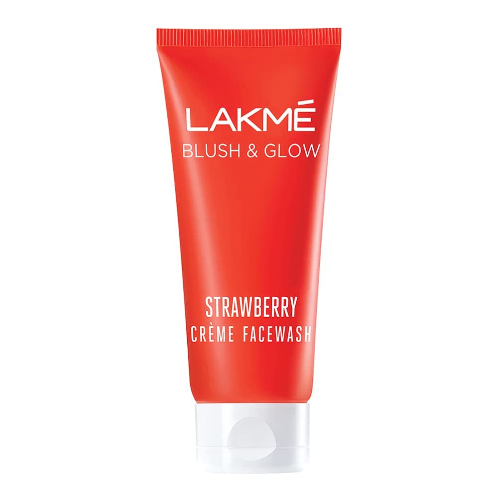 LAKME STRAWBERRY CREME FACEWASH 100G