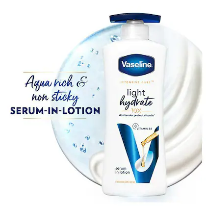 VASELINE LIGHT HYDRATE BODY LOTION 90ML