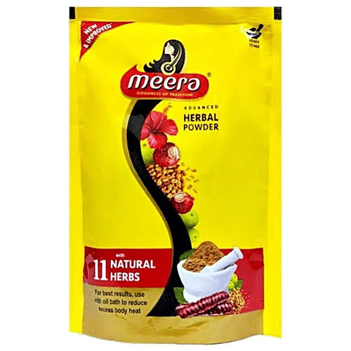 MEERA HERBAL POWDER POUCH 80GM