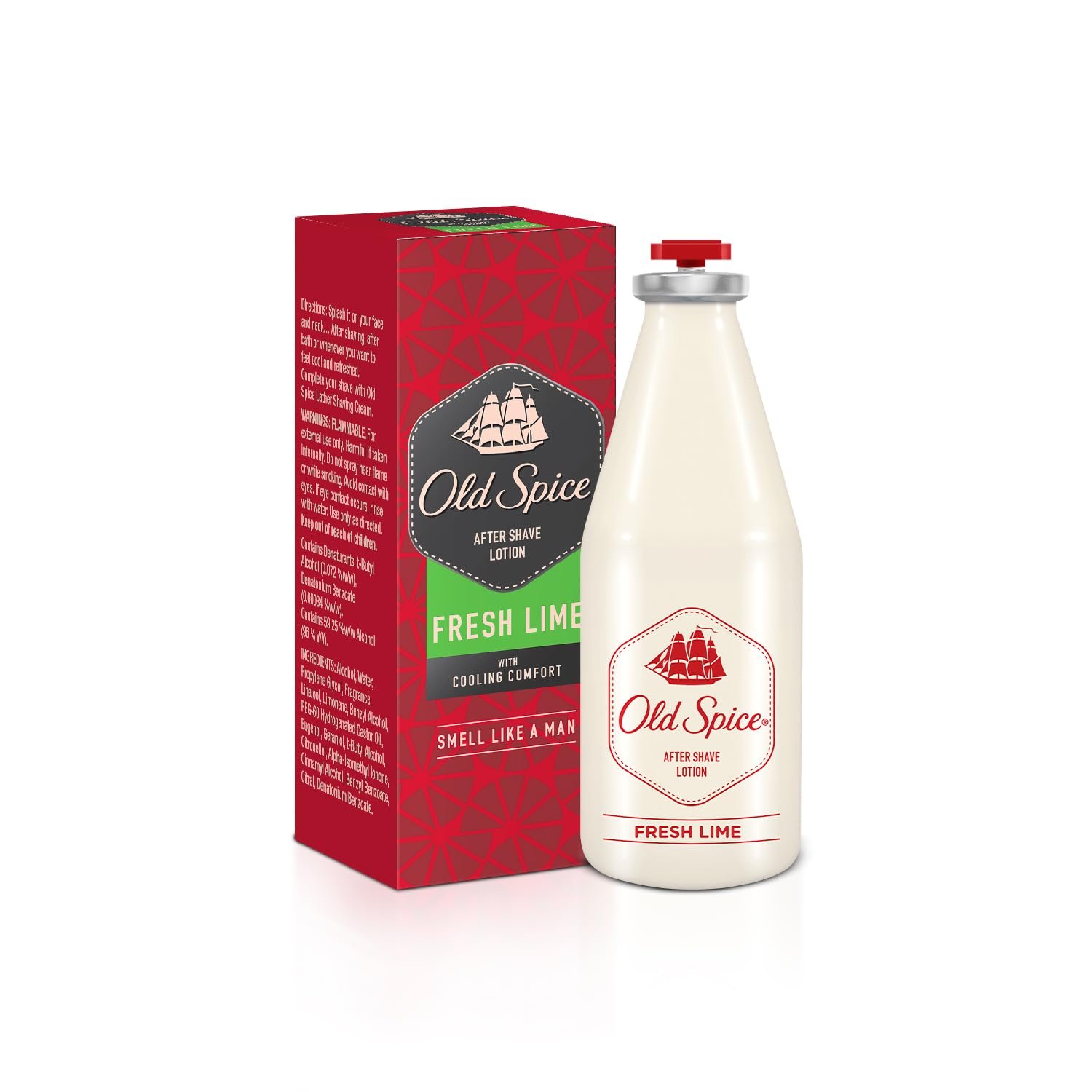 OLD SPICE FRESH LIME AFTER SHAVE LOTION 50ML