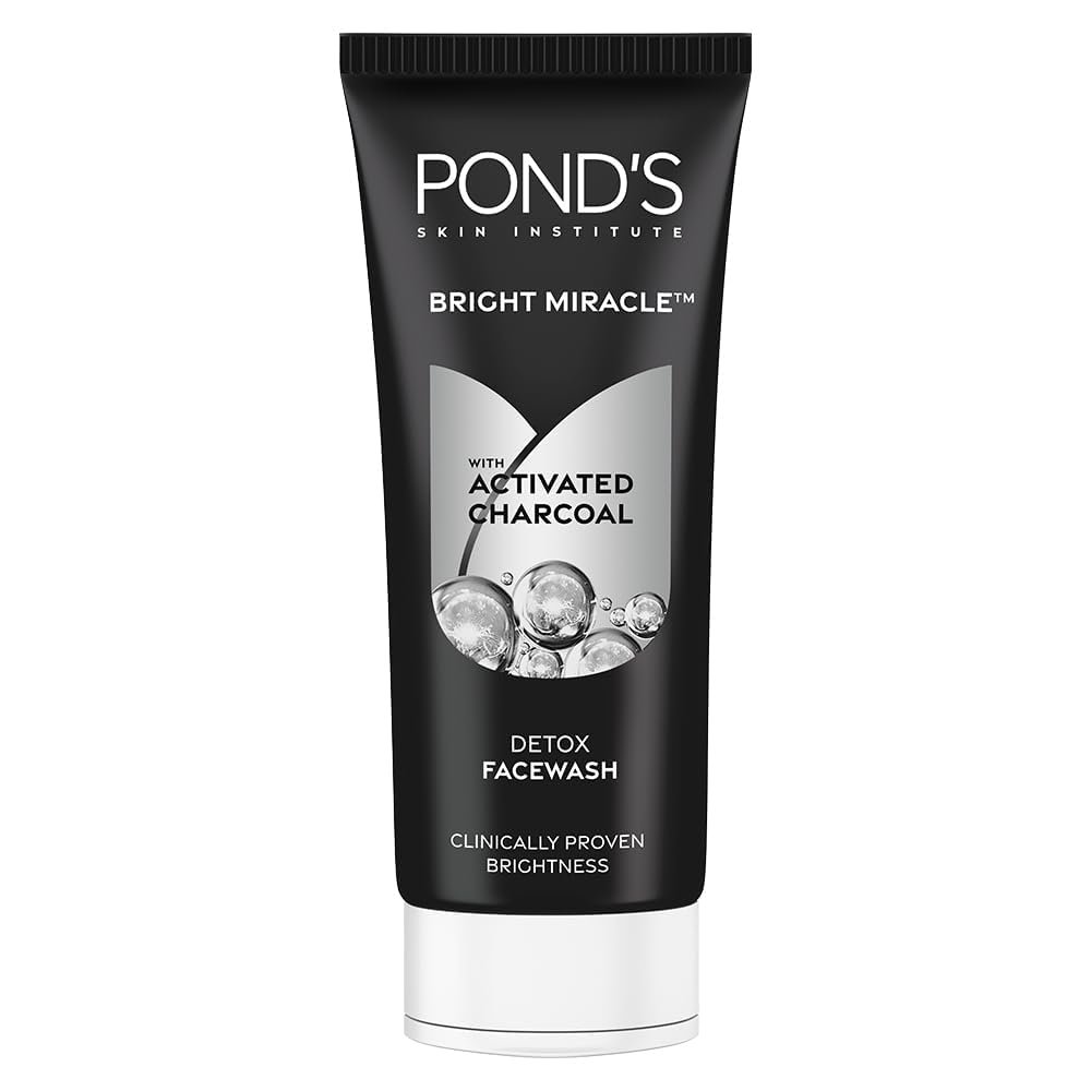 PONDS BRIGHT MIRACLE PURE DETOX FACE WASH 100G