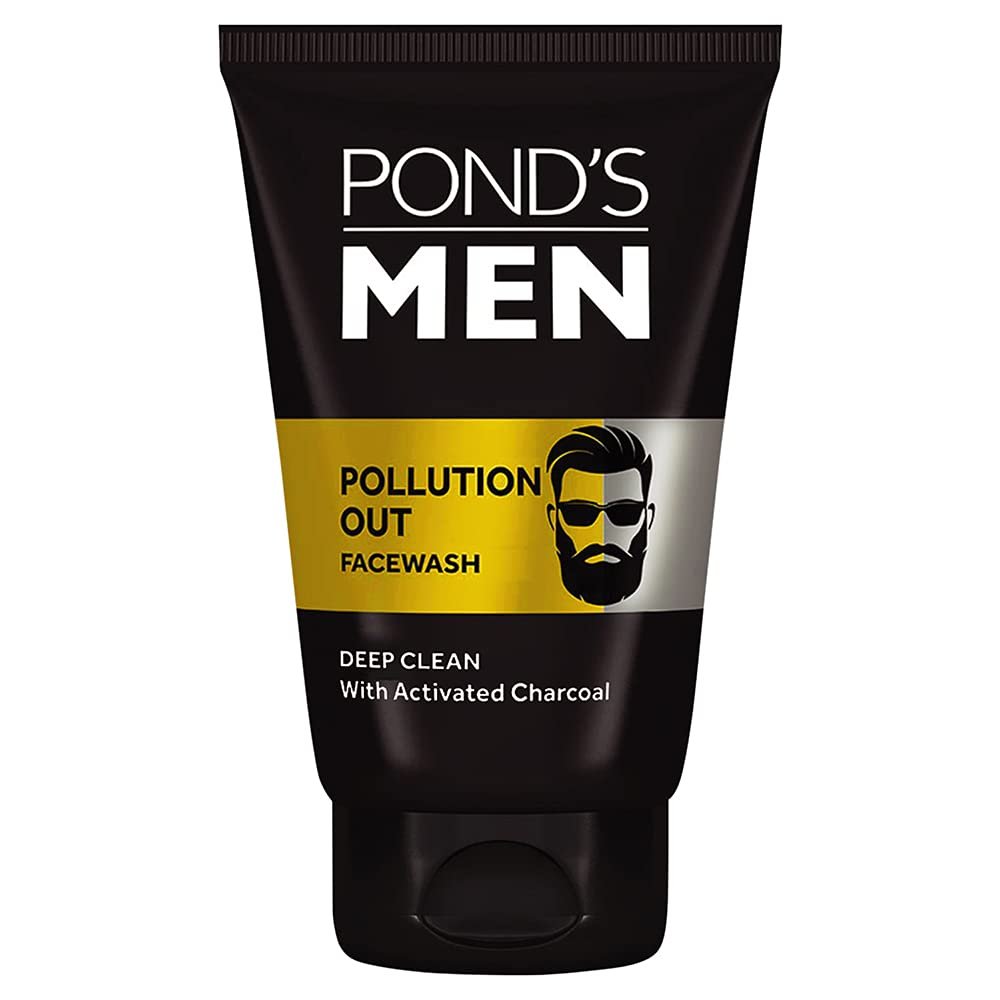 PONDS MEN POLLUTION OUT FACE WASH 100G