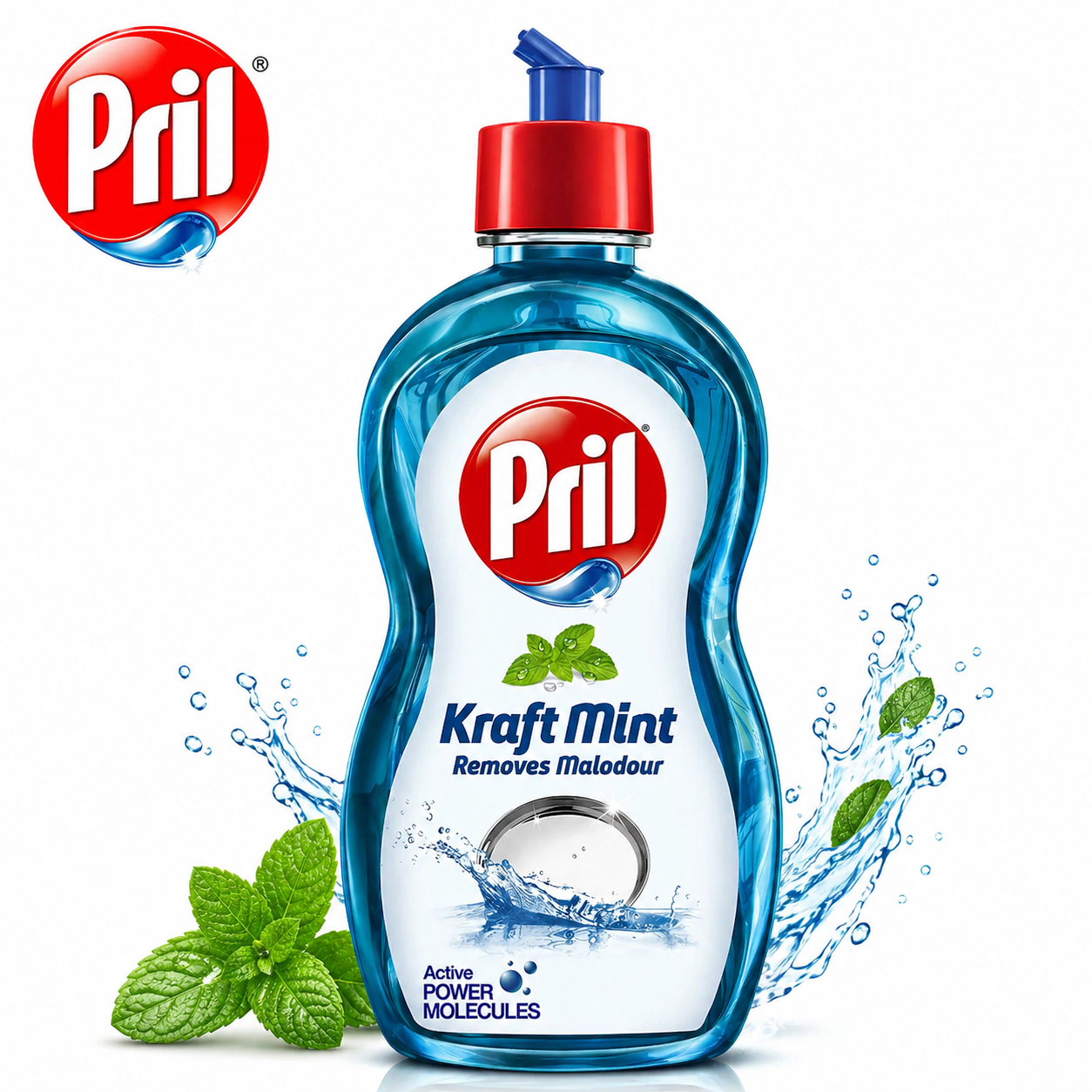 PRIL KRAFT MINT LIQUID 225ML