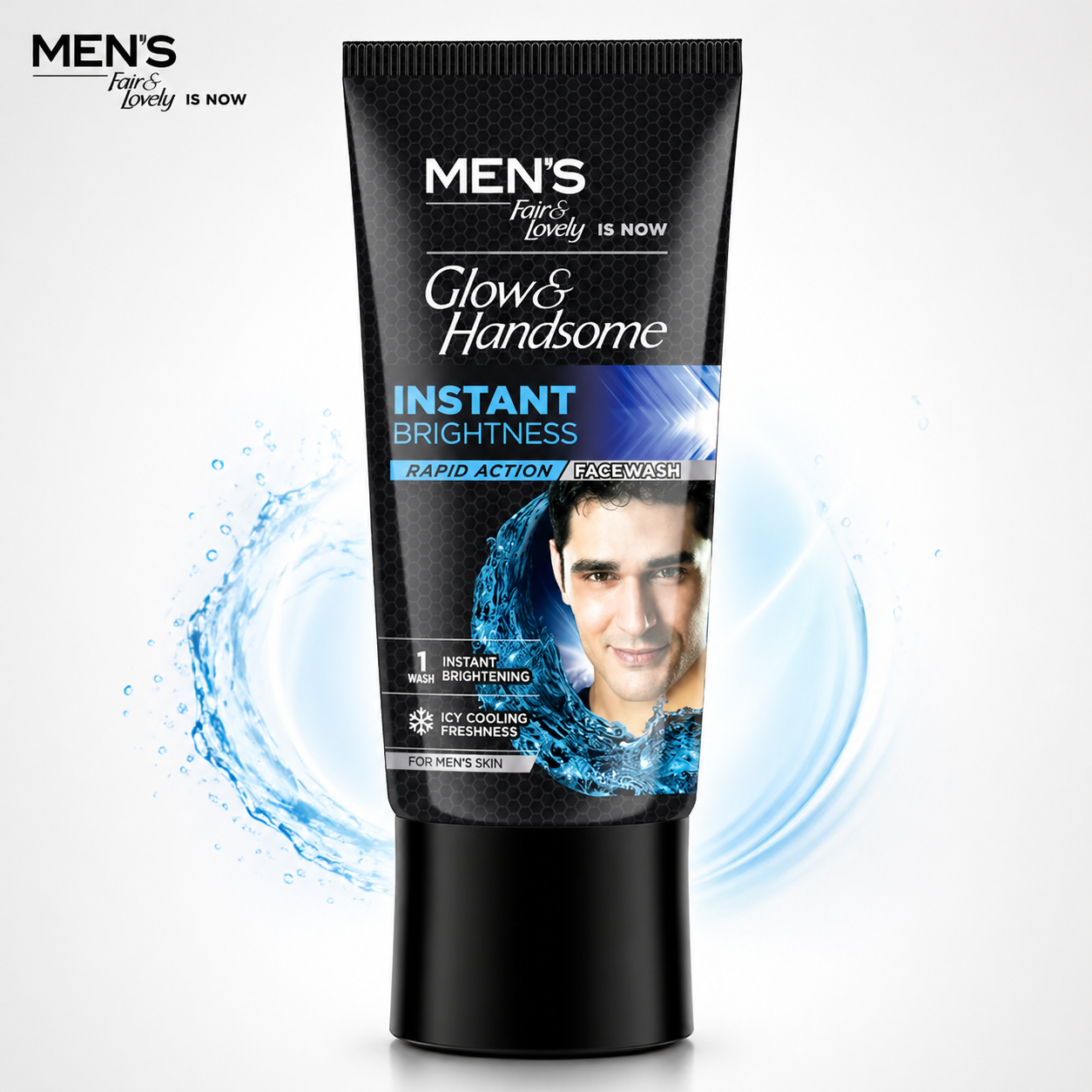 GLOW & HANDSOME INSTANT BRIGHTNESS FACEWASH 50G